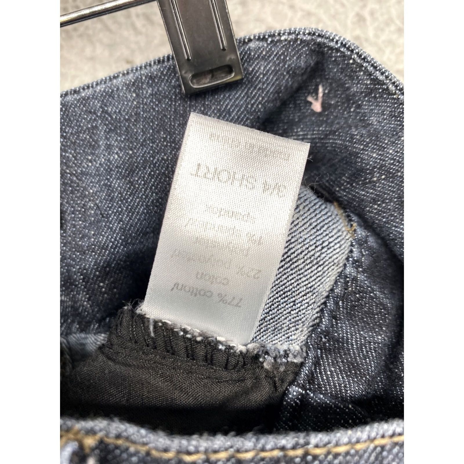 Vintage Maurices Womens Blue Denim Dark Wash Flap Pocket Wide Leg Jeans SZ 4s Regular Mid Rise Denim Pocket Western 5-Pocket Womens Size 27" / US 4 / IT 40 - 5 Thumbnail
