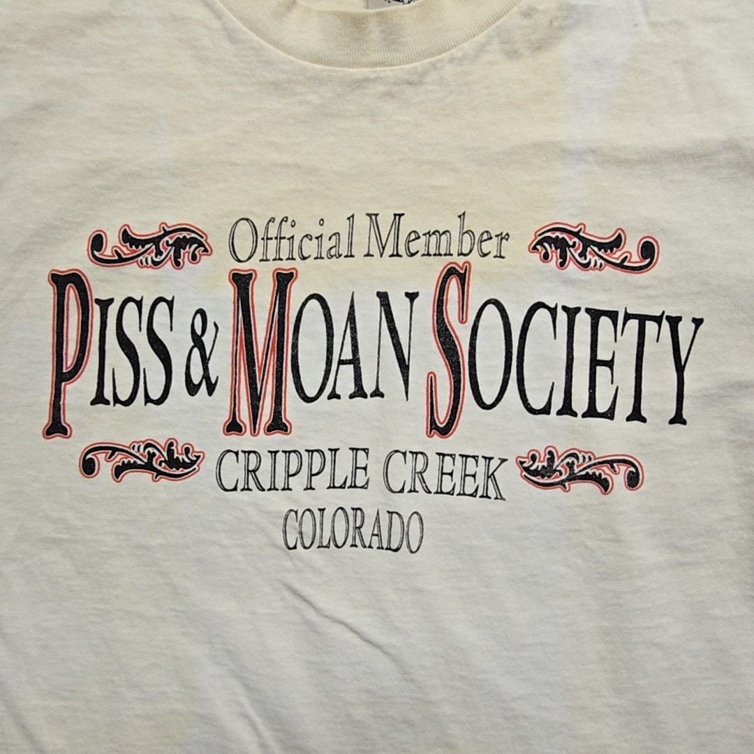 Vintage Vintage PMS Shirt Piss & Moan Society Tee Cripple Creek Tee Size US M / EU 48-50 / 2 - 2 Thumbnail
