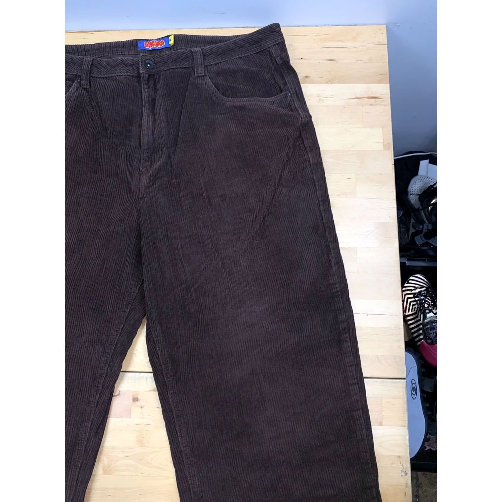 Empyre Empyre Corduroy Pants Men 38 Brown Baggy Skate Punk Faded 13176 Size US 38 / EU 54 - 5 Thumbnail