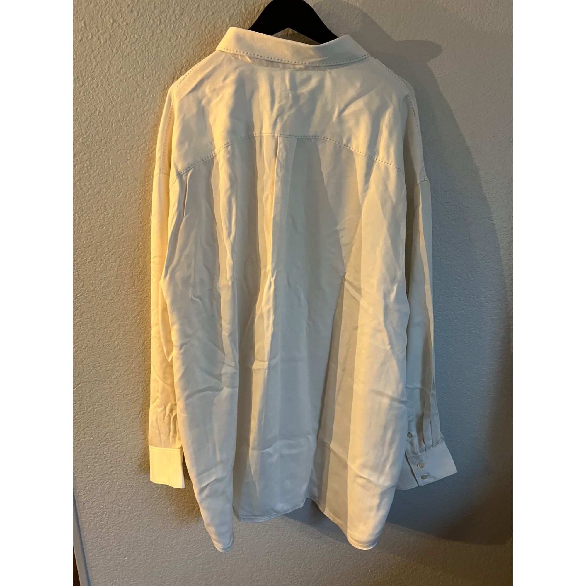 Tommy Bahama Tommy Bahama Silk and Wool Long Sleeve Button Up Shirt NWT - Size US XXL / EU 58 / 5 - 4 Thumbnail