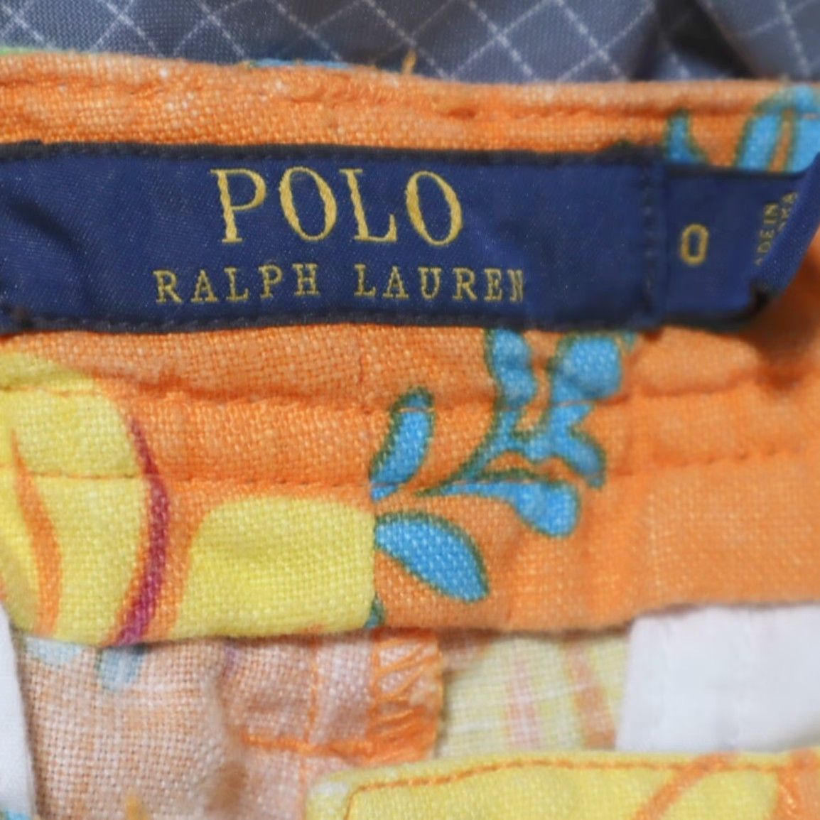 Polo Ralph Lauren Polo Ralph Lauren Linen Twill Shorts Orange Floral Women's 0 Size 25" / US 0 / IT 36 - 5 Thumbnail