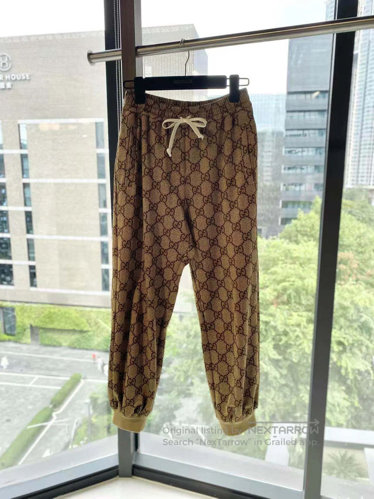 Gucci Guicci Size XXS Presbyon printed casual trousers| Size 24" / US 00 / IT 34 - 2 Thumbnail