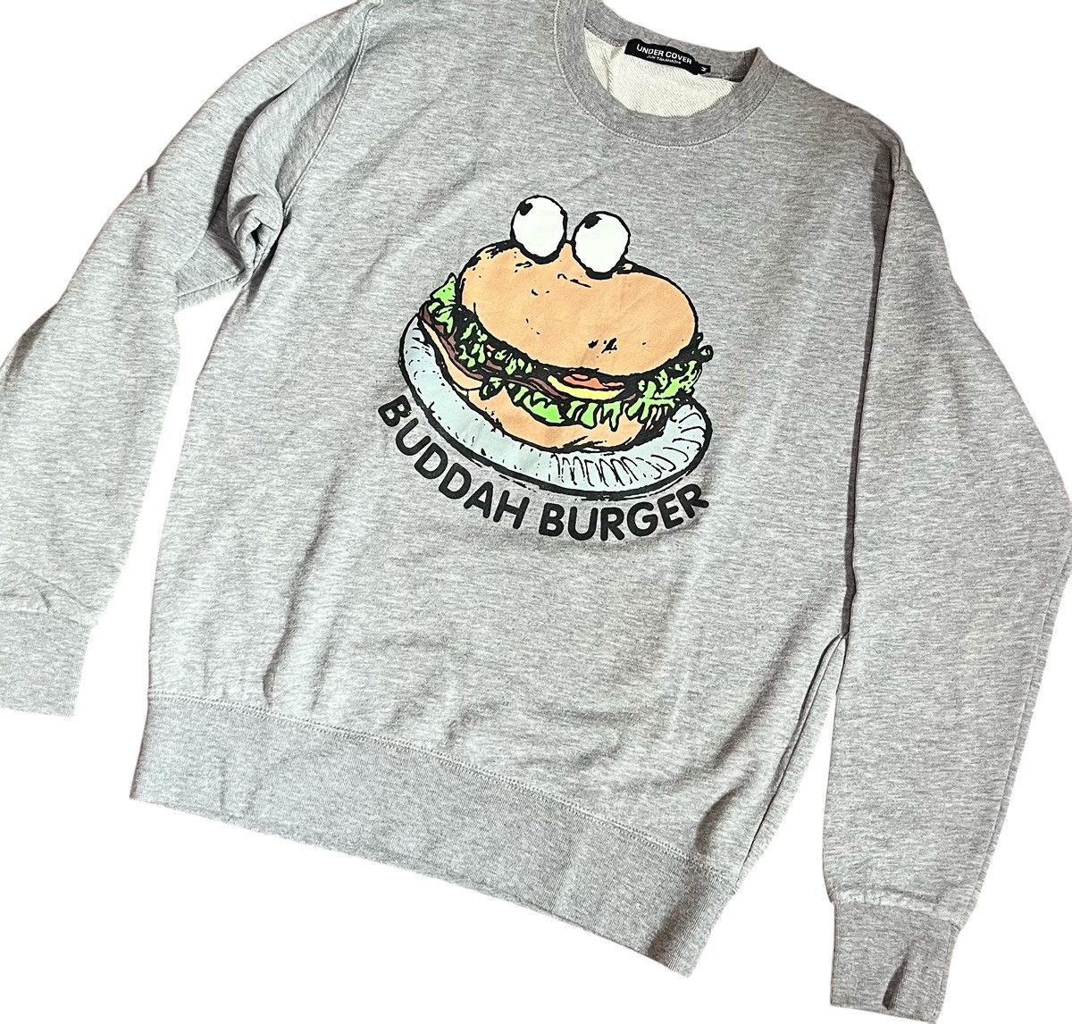 Undercover Undercover buddah burger printed sweatshirt Size US M / EU 48-50 / 2 - 2 Thumbnail