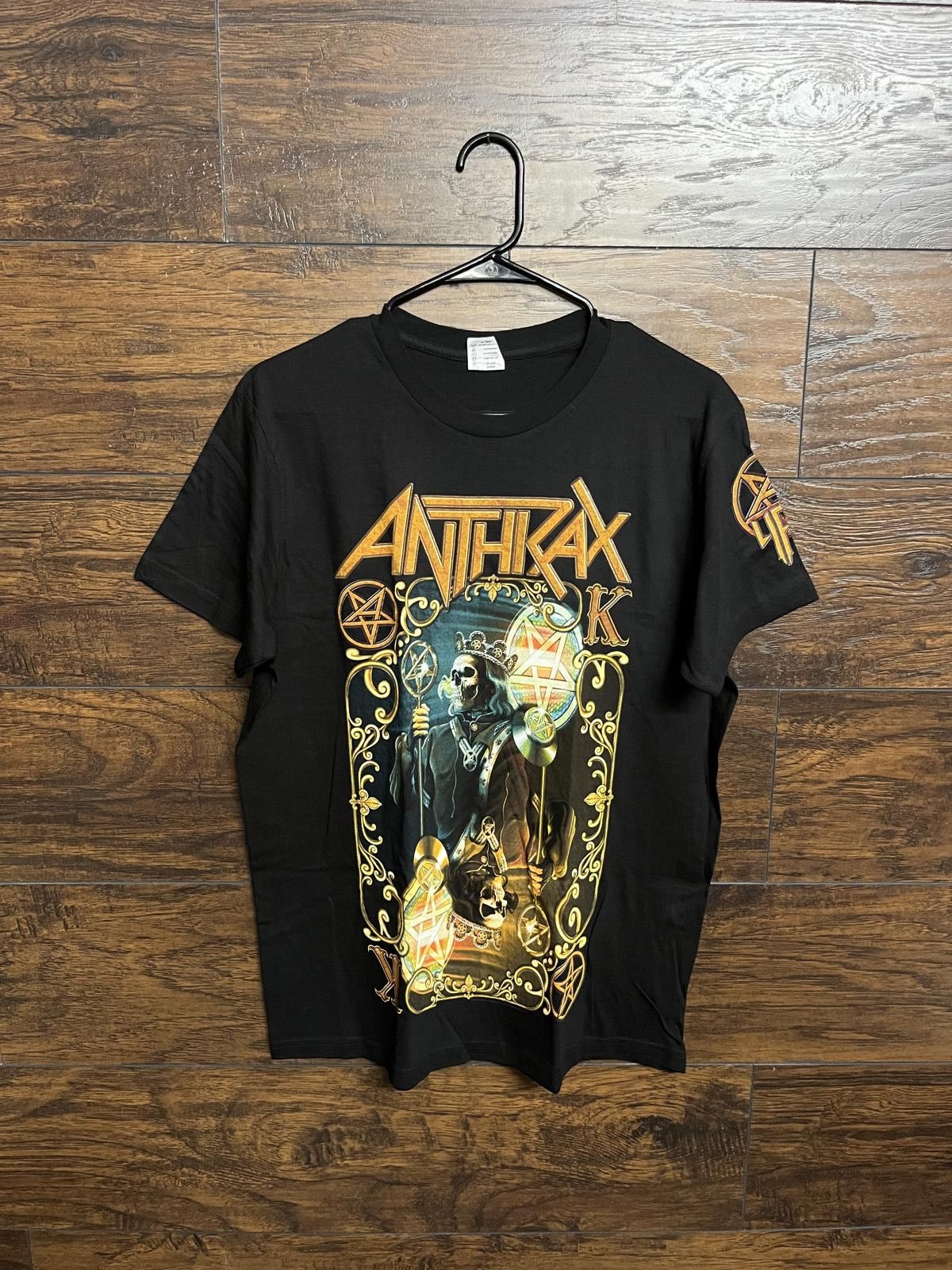 Designer Anthrax T-shirt Death Has Just Begun 2018 World Tour Shirt M Size US M / EU 48-50 / 2 - 1 Thumbnail