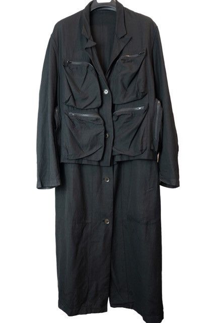 Yohji Yamamoto Yohji Yamamoto reversible multi pocket coat Size US M / EU 48-50 / 2 - 1 Thumbnail