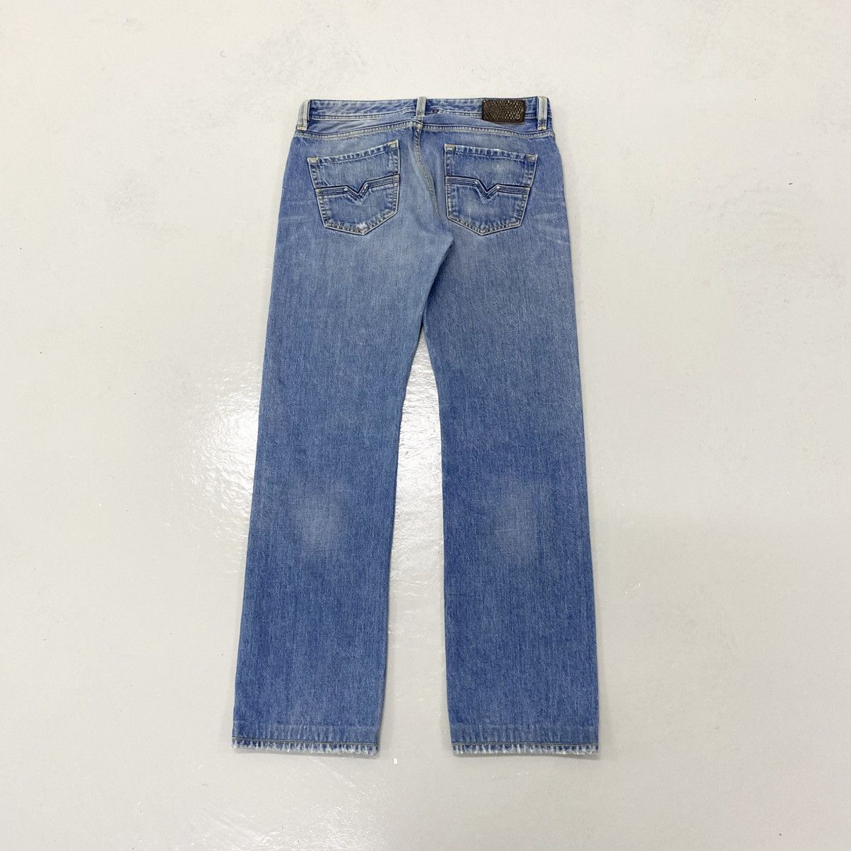 Diesel Diesel Light Blue Wash Jeans Size US 34 / EU 50 - 5 Thumbnail