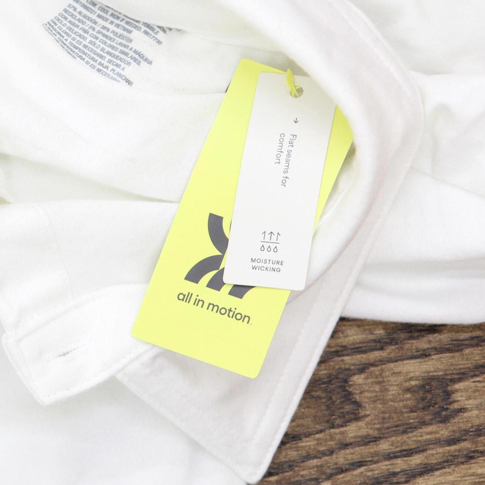 Designer All In Motion Men's Performance Polo Shirt 84692638 White L Size US L / EU 52-54 / 3 - 3 Thumbnail