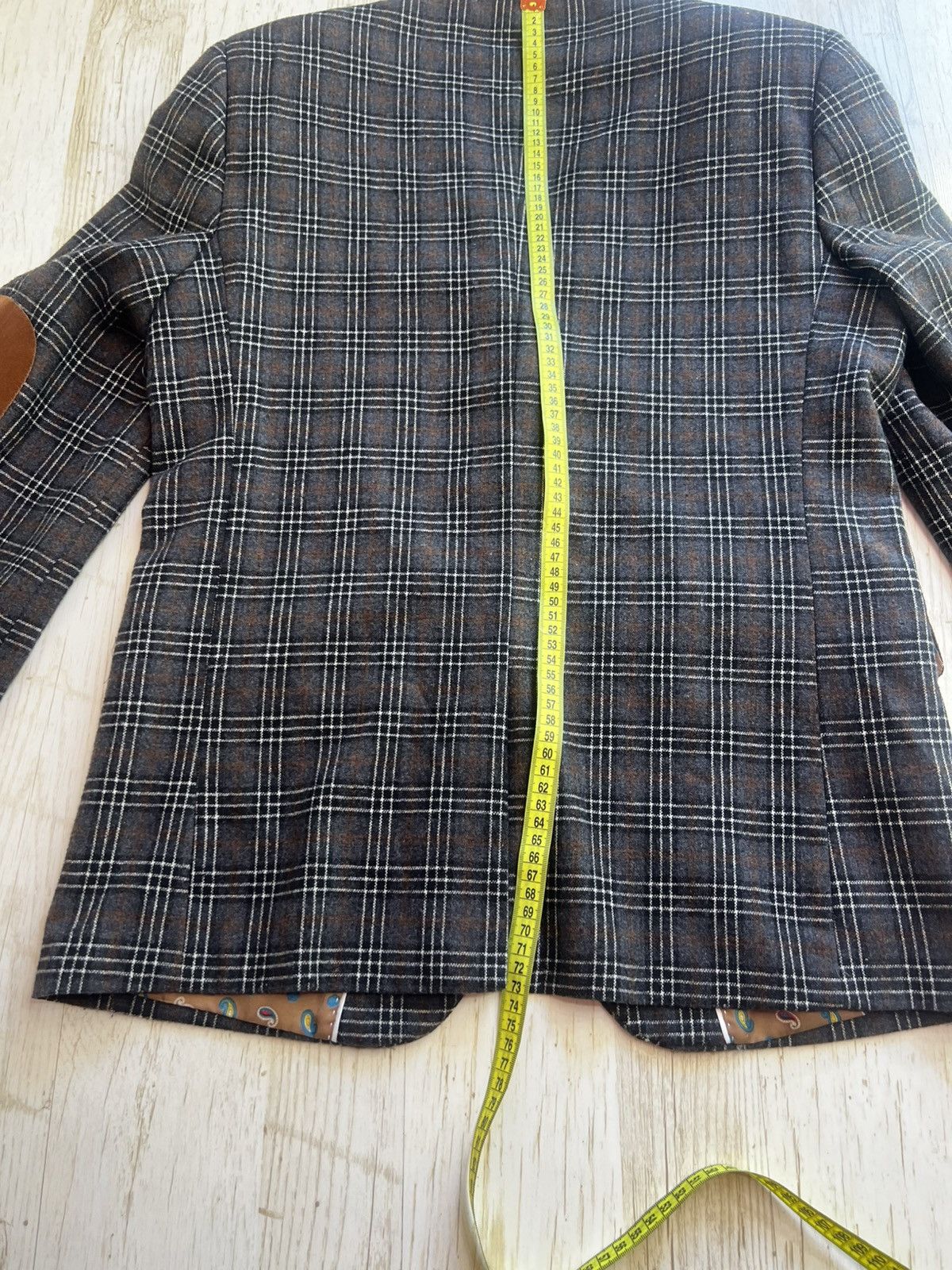 Other Mark Darsy Check Blazer Size 38 Classic Size 38R - 14 Thumbnail