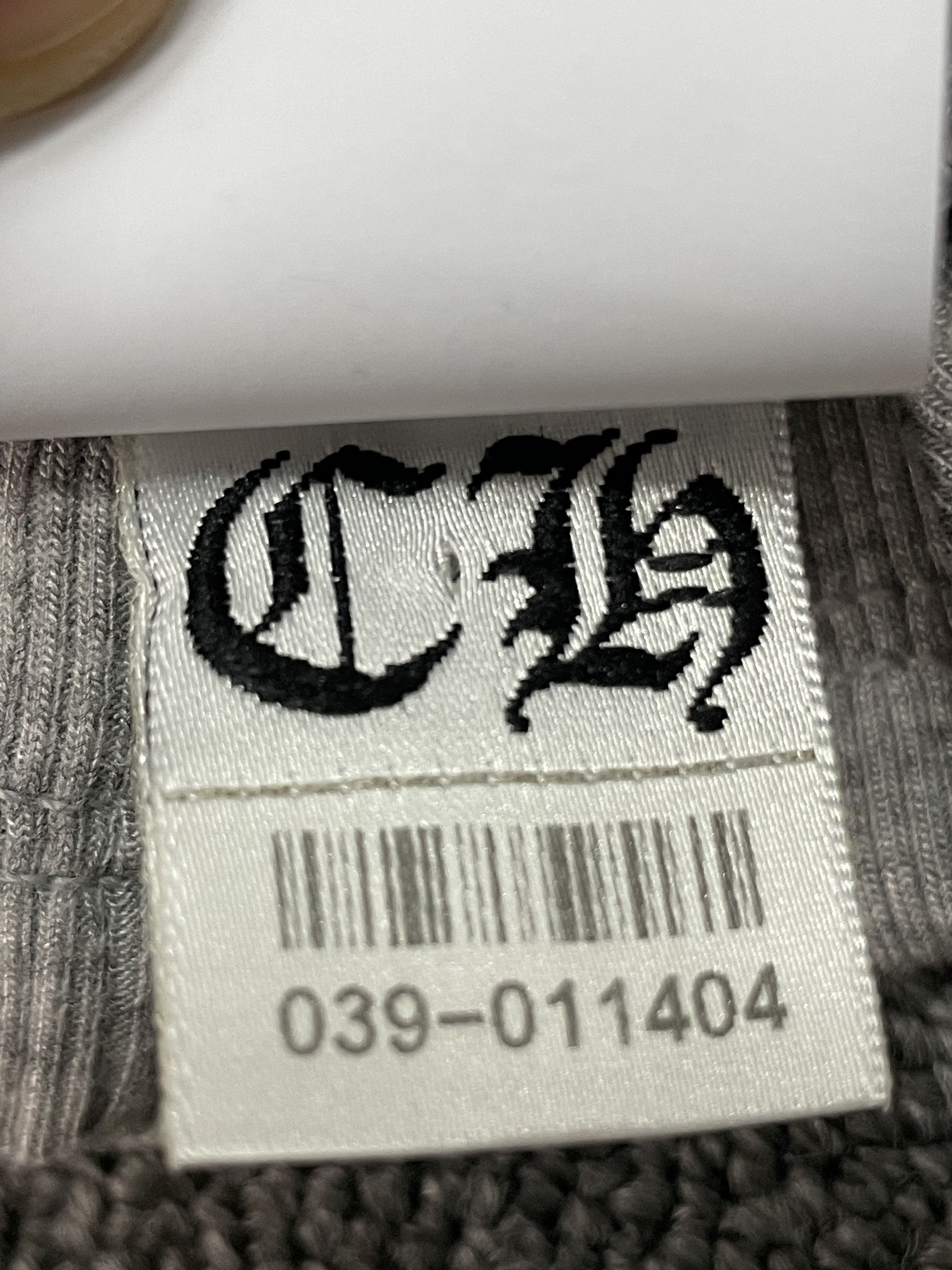 Chrome Hearts Chrome Hearts Bad Seed CH Embroidered Grey Mini Rib Tank Top Size M / US 6-8 / IT 42-44 - 9 Thumbnail