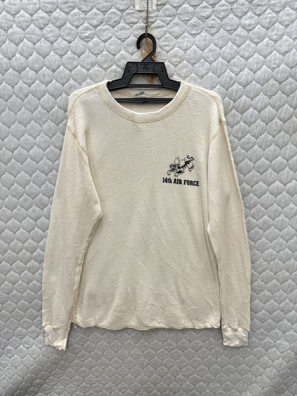Buzz Rickson's 🔥🔥🔥ARCHIVE BUZZ RICKSONS KNIT 14th AIR FORCE LONGSLEEVE Size US L / EU 52-54 / 3 - 1 Thumbnail