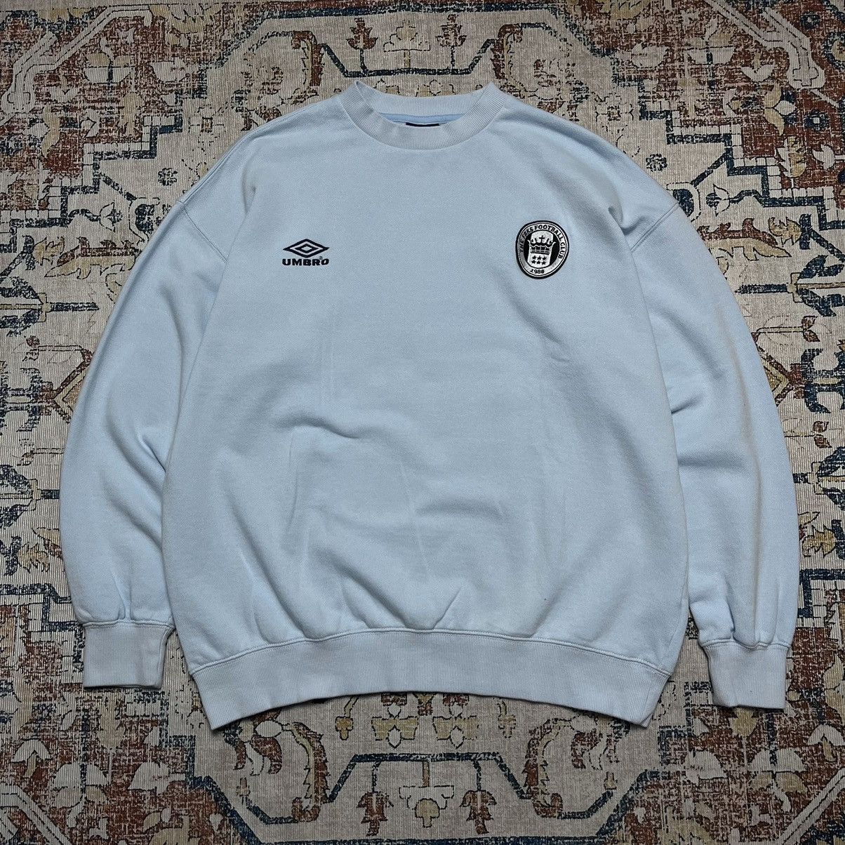 Umbro × Vintage Umbro The FRKS Football Club Sweatshirts Size US L / EU 52-54 / 3 - 1 Thumbnail