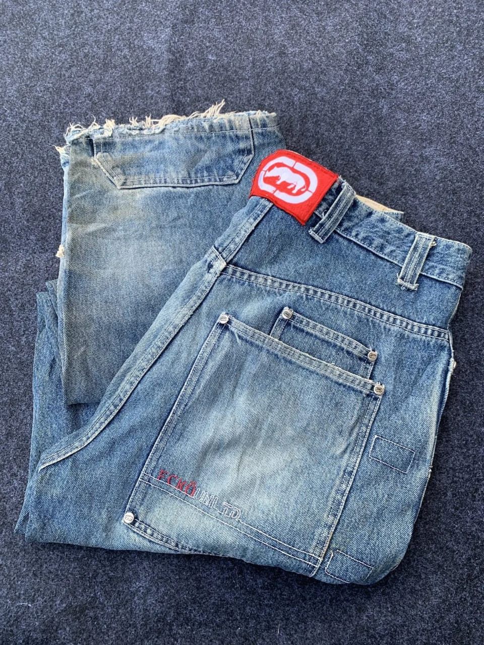 Ecko Unltd. Vintage ECKO UNLTD baggy Carpenter jeans y2k skater. Size US 32 / EU 48 - 17 Thumbnail