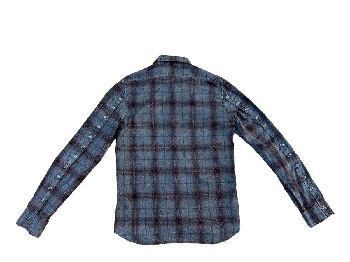 20471120 Vintage Paranoid Japan Blink Dot Bondage Flannel Shirt Size US S / EU 44-46 / 1 - 2 Thumbnail