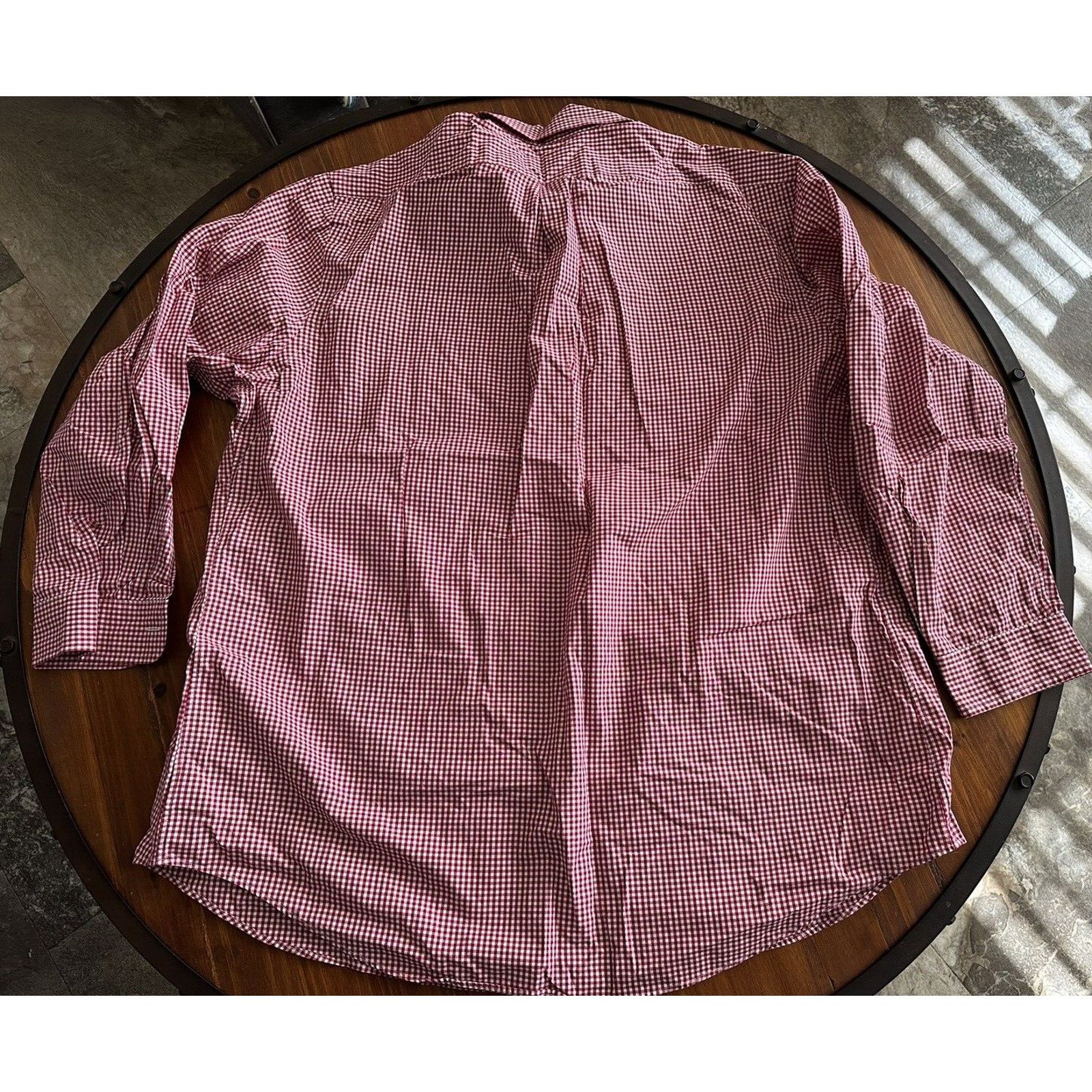 Ralph Lauren Ralph Lauren VINTAGE, Button Up XL Red/White Check Navy Pony Size US XL / EU 56 / 4 - 9 Thumbnail