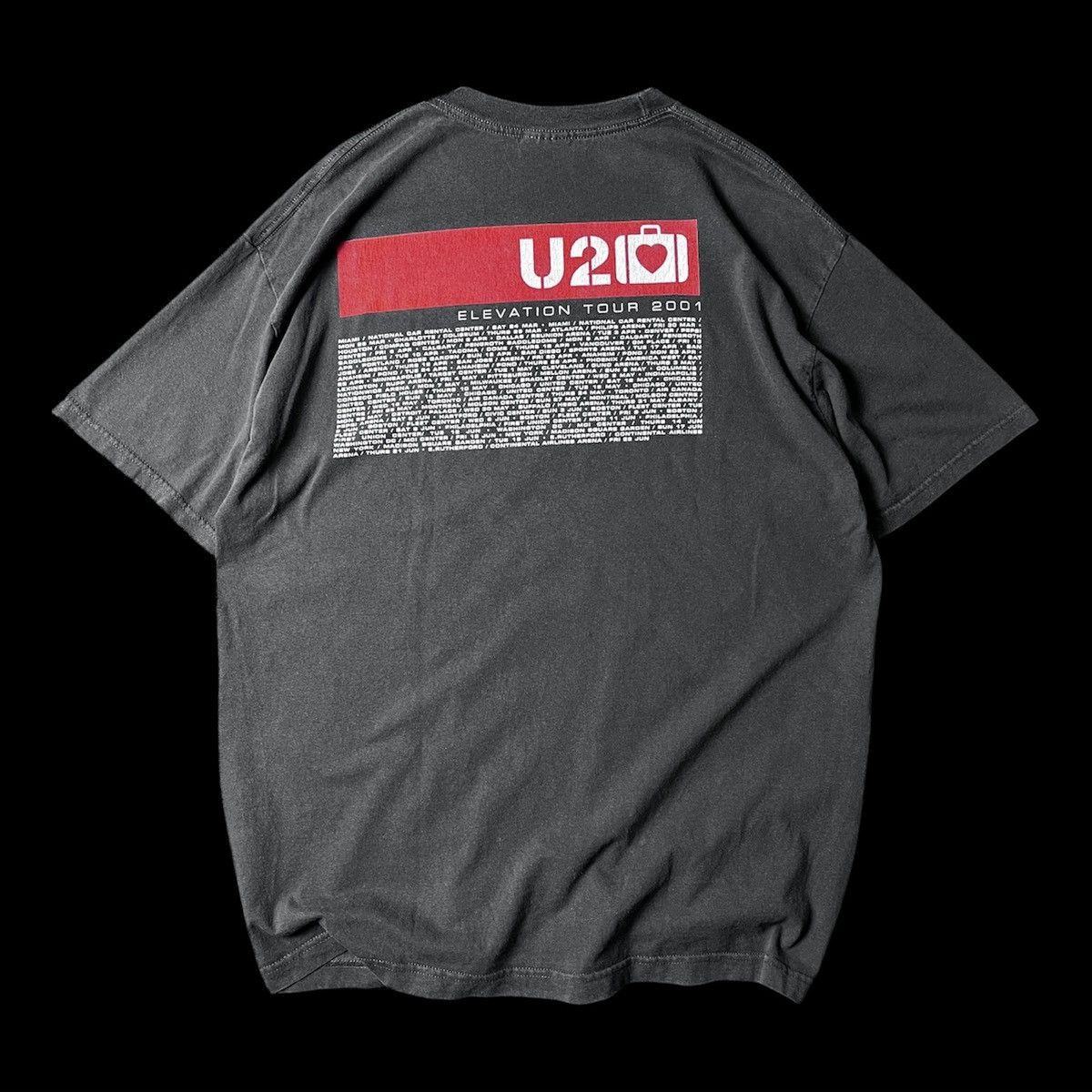 Vintage U2 — Elevation Tour 2001 Size US XL / EU 56 / 4 - 2 Thumbnail