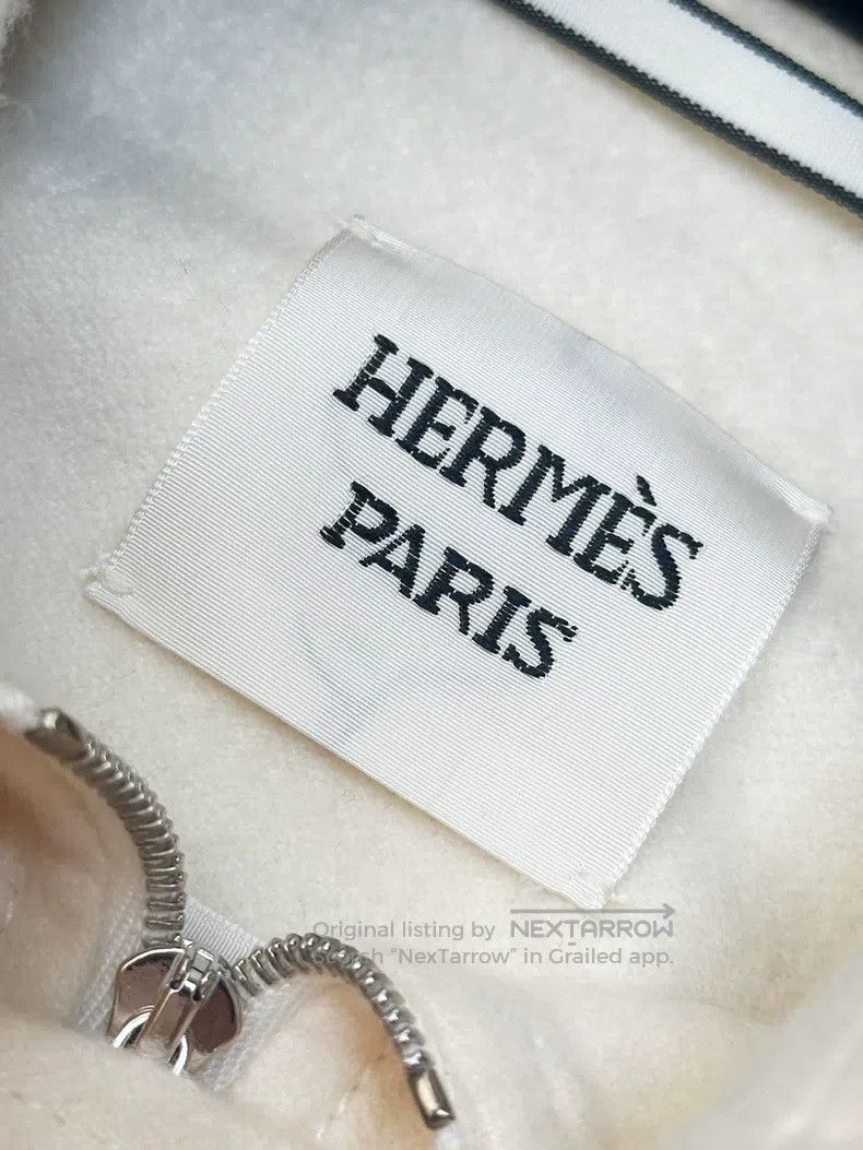Hermes Hermes Beige Cashmere Double-faced Short Coat Size XXS / US 00 / IT 34 - 6 Thumbnail