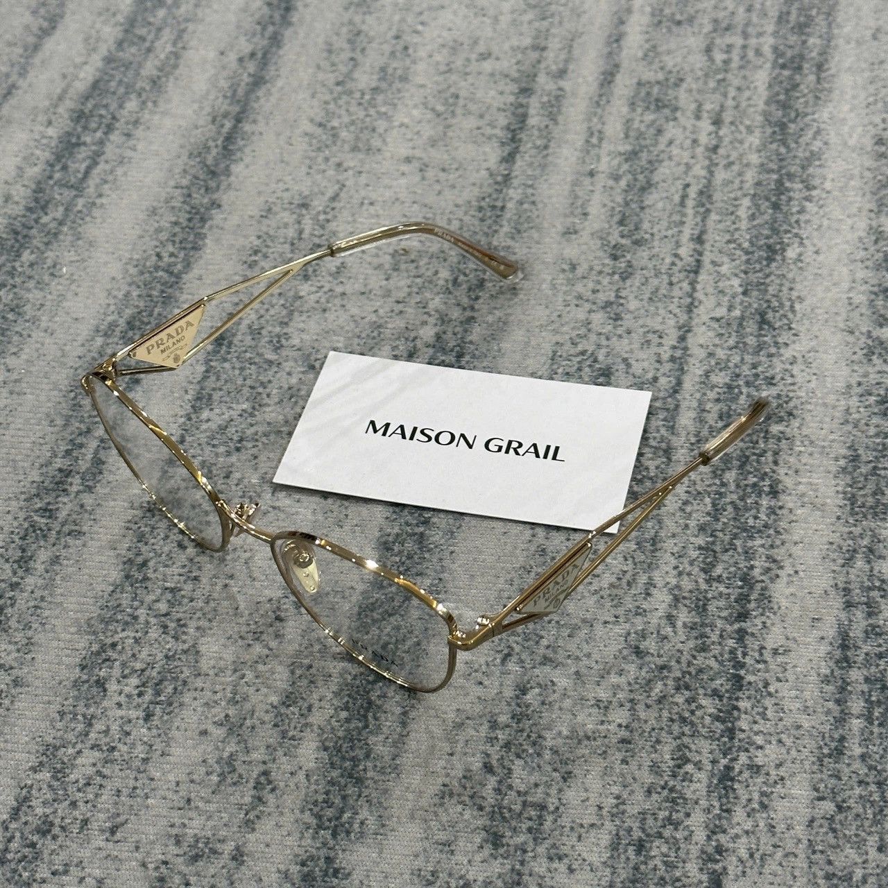 Prada PRADA 0PR 52ZV ZVN1O1 EYEGLASSES Size ONE SIZE - 4 Thumbnail