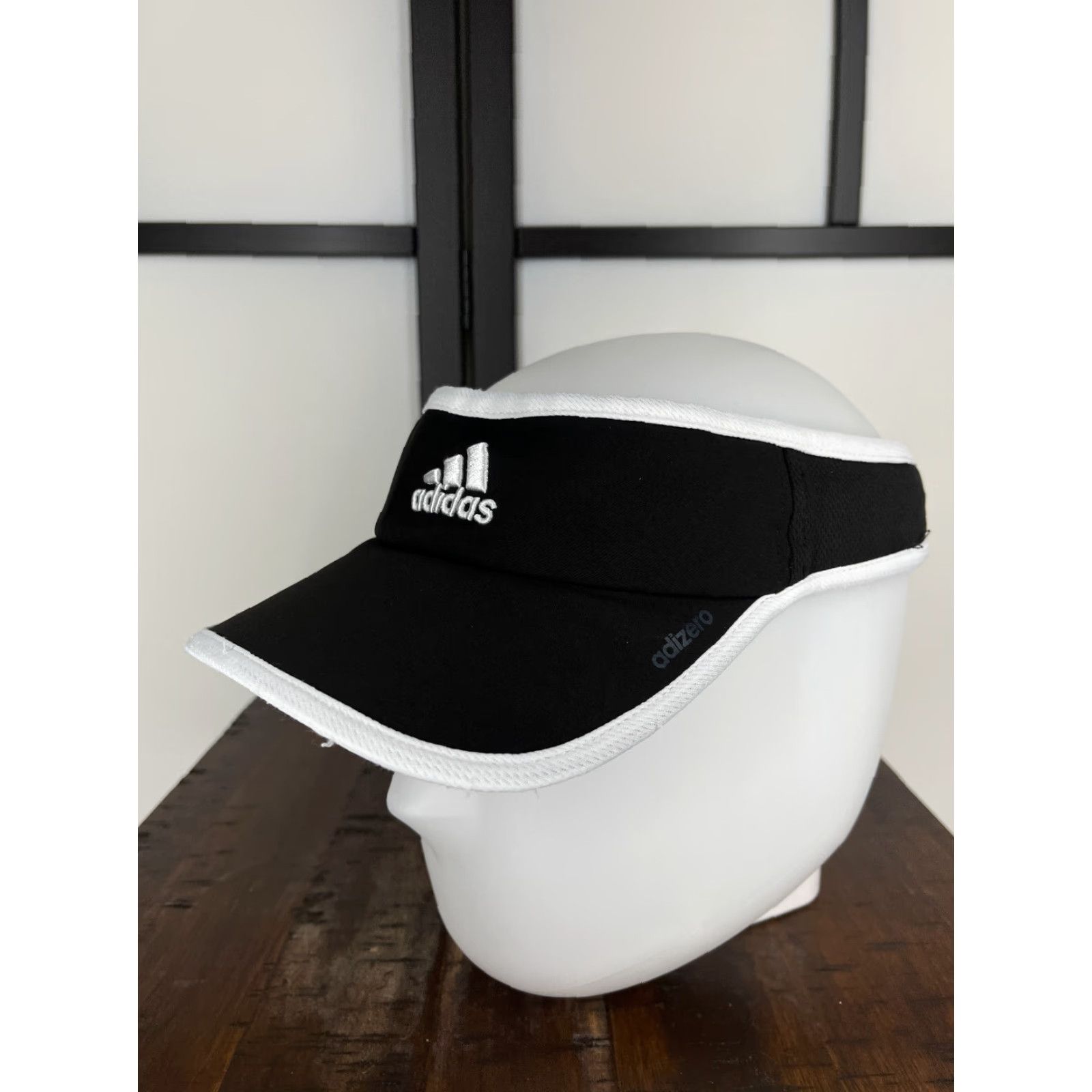 Adidas Adidas Visor Strap Back Adult One Size Black Adizero Climacool Poly Blend Golf Size ONE SIZE - 4 Thumbnail
