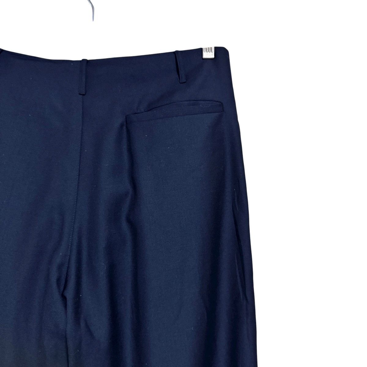 Calugi e Gianelli Calugi E Giannelli Black Wool Baggy Pants Size US 32 / EU 48 - 8 Thumbnail