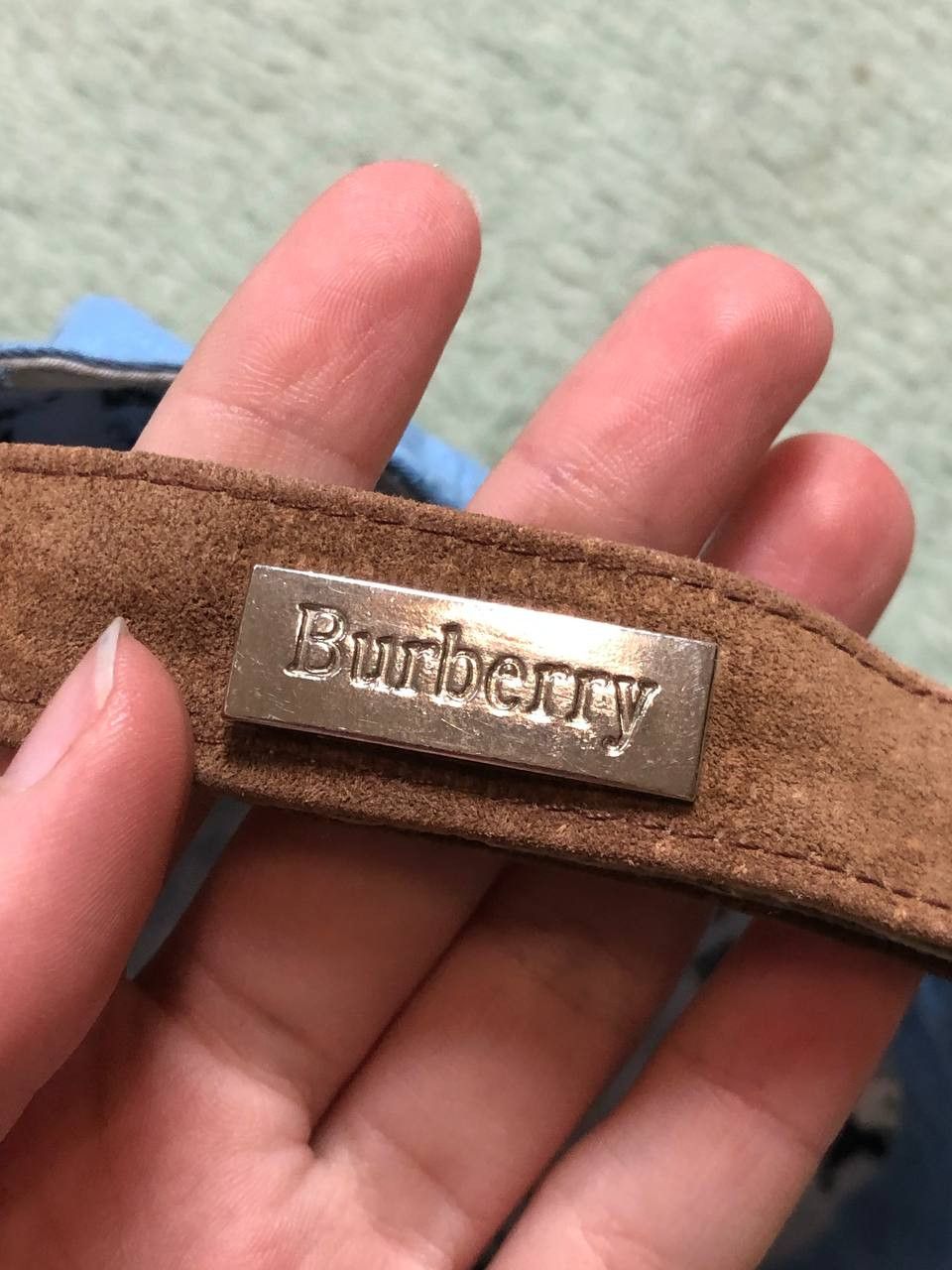 Burberry VINTAGE Hat Logo BURBERRY LUXURY One Size Size ONE SIZE - 5 Thumbnail