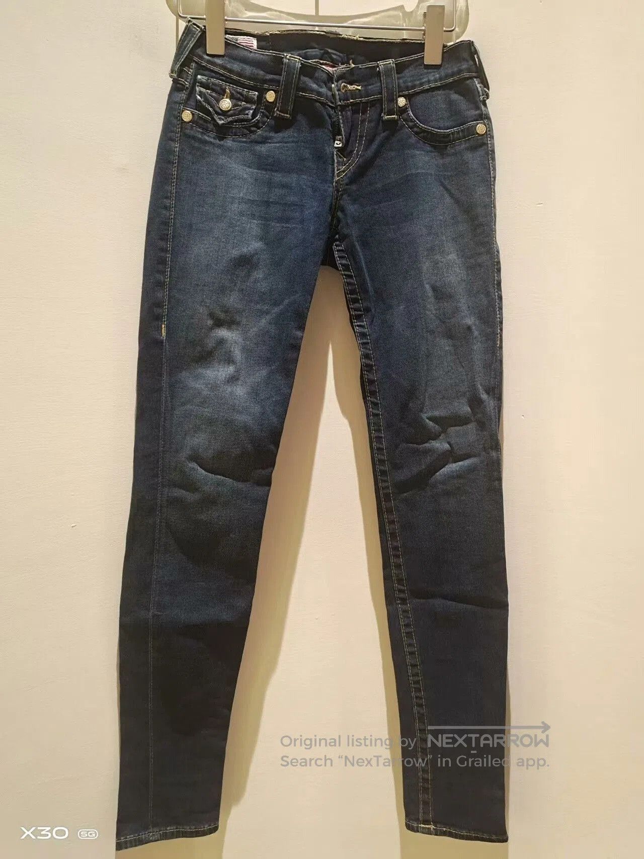 True Religion True Religion Mid-Rise Skinny Classic Jeans 25. Size 25" / US 0 / IT 36 - 1 Thumbnail