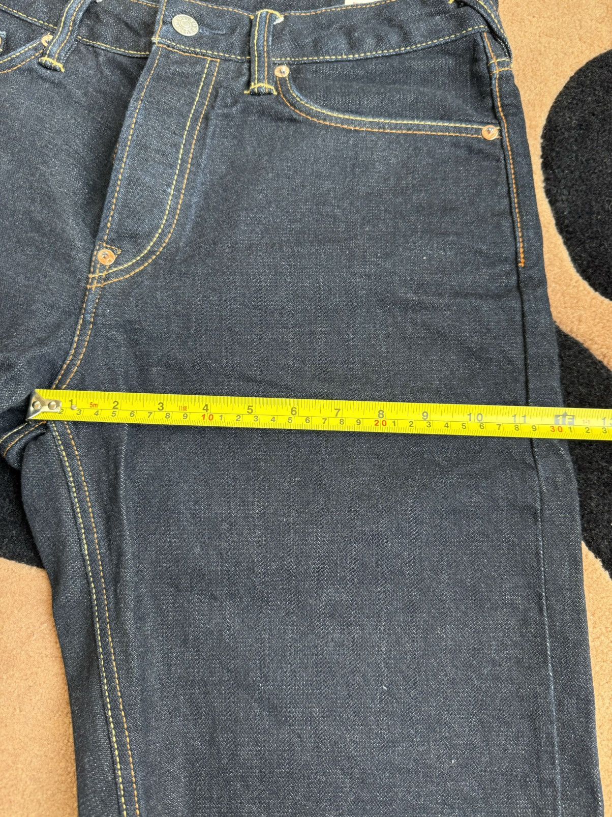 Evisu EVISU golden paint daicock denim shorts！size：32 Size US 32 / EU 48 - 11 Thumbnail