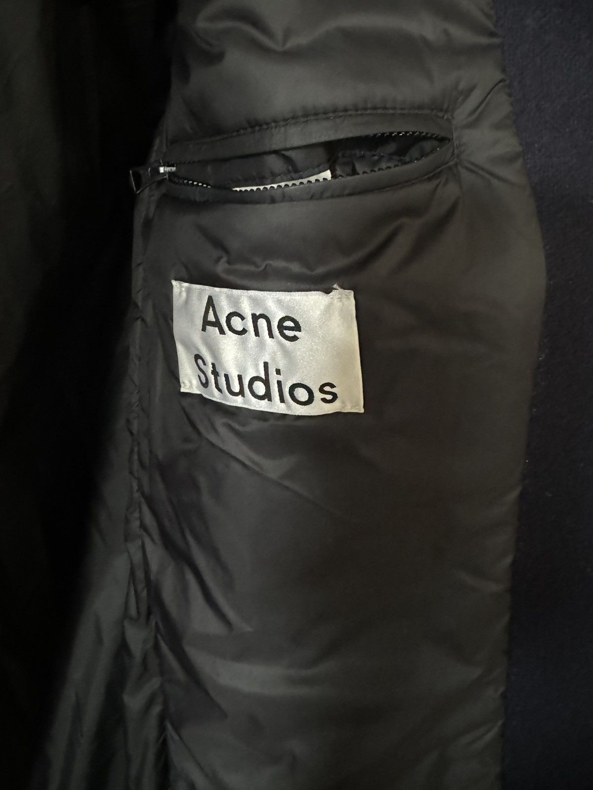 Acne Studios Acne Studios Milton Parka in Navy Size US S / EU 44-46 / 1 - 7 Thumbnail