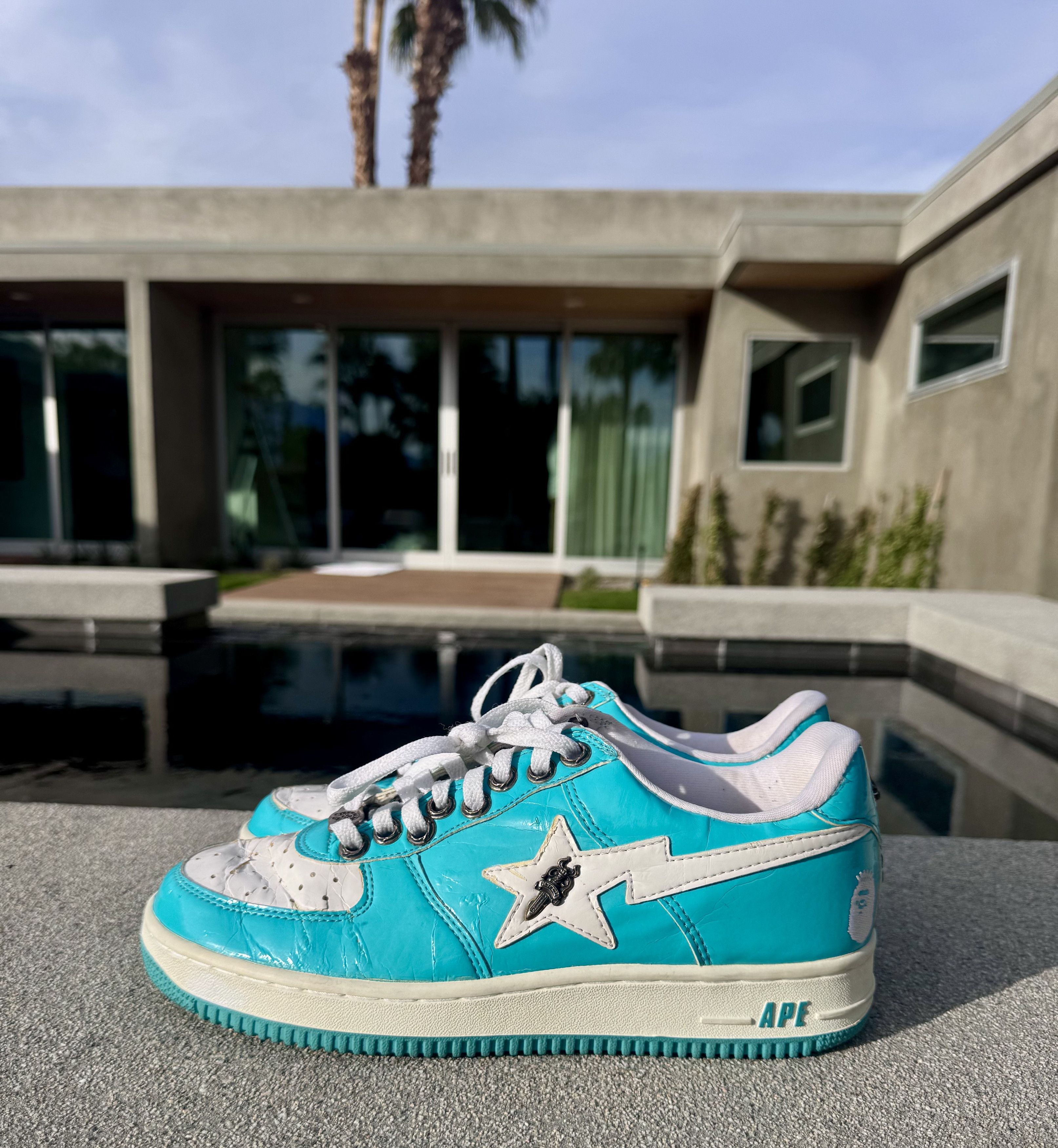Bape × Chrome Hearts Bathing Ape Bapesta NYC Chrome Hearts Size US 11 / EU 44 - 2 Thumbnail