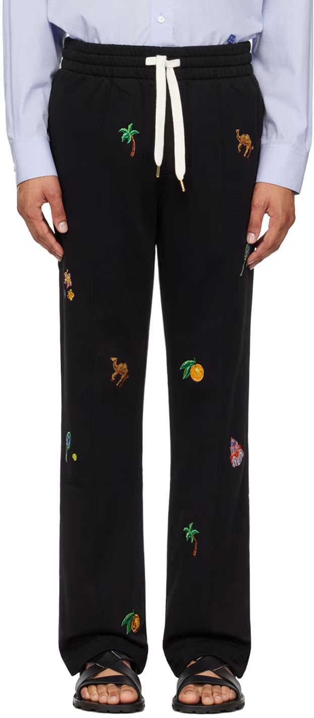 Casablanca o1h1sh11224 Elements En Crayon Jogger in Black Size US 34 / EU 50 - 5 Thumbnail
