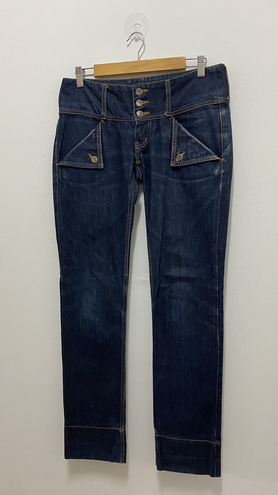 Ne-Net Ne-Net By Issey Miyake 6 Pocket Blue Jeans Denim Pants Size US 32 / EU 48 - 4 Thumbnail