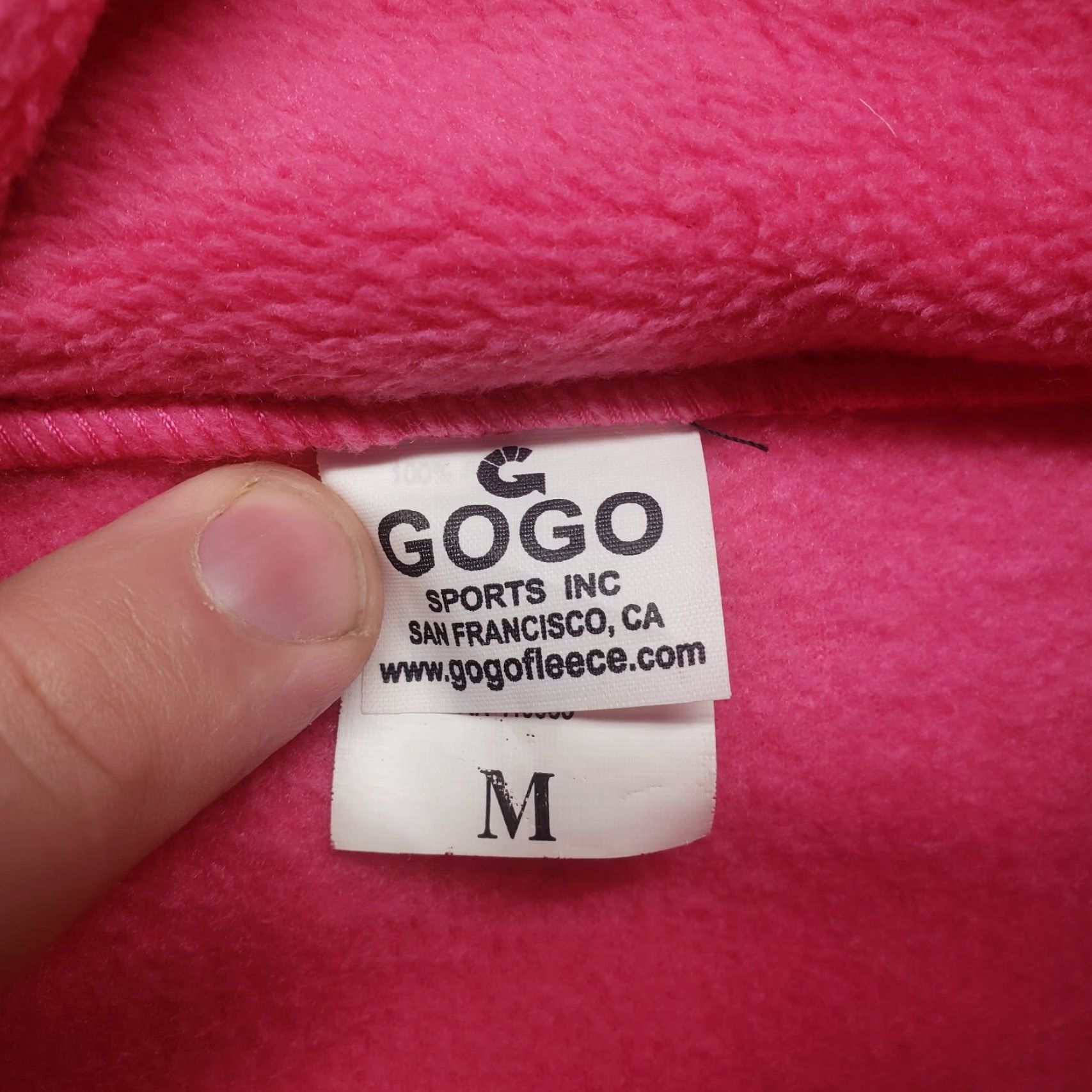 Greats Great Smokey Mountain Pink Zip Fleece Jacket Womens M Medium Size M / US 6-8 / IT 42-44 - 3 Thumbnail