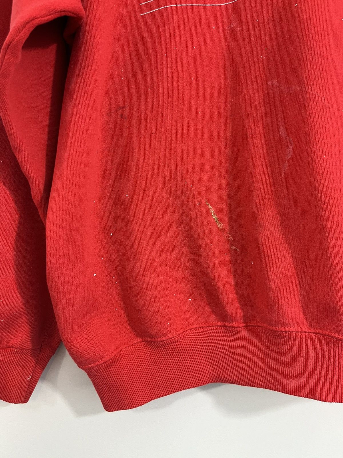 Vintage Thrashed Paint Stain San Francisco Distressed Cali Crewneck Size US L / EU 52-54 / 3 - 5 Thumbnail