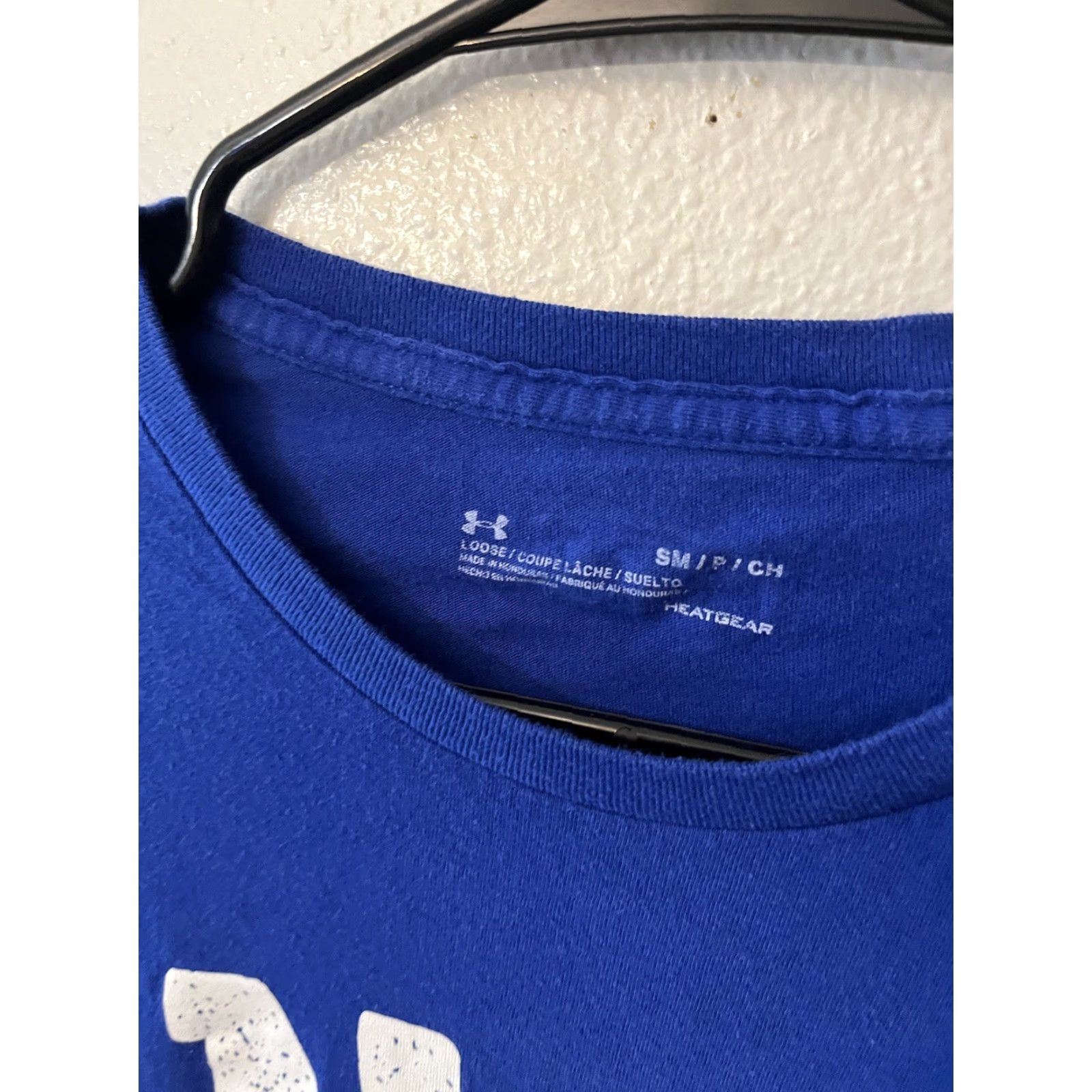 Under Armour Men's Under Armour Short Sleeve Blue T-Shirt Tag Size S Loose heatgear Flaw Size US S / EU 44-46 / 1 - 3 Thumbnail
