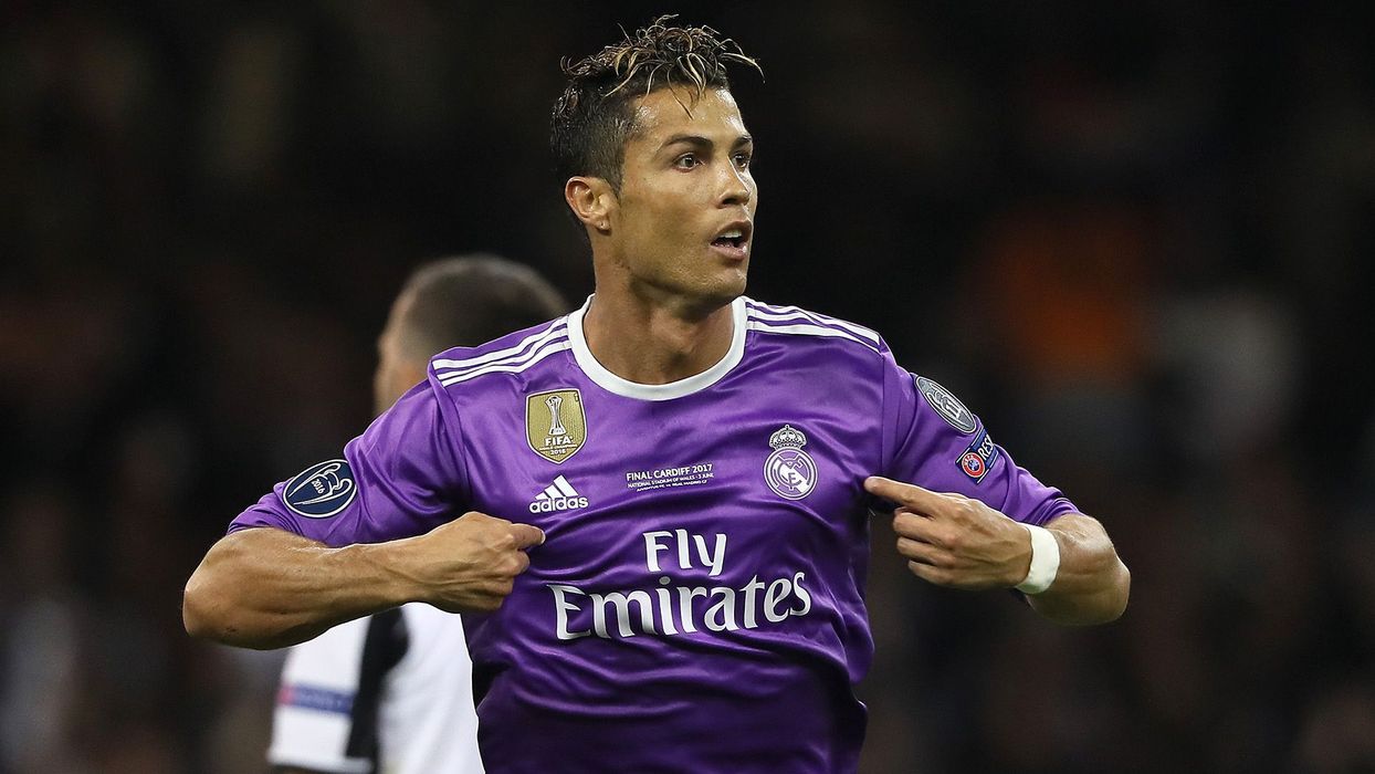 Cristiano Purple Jersey 