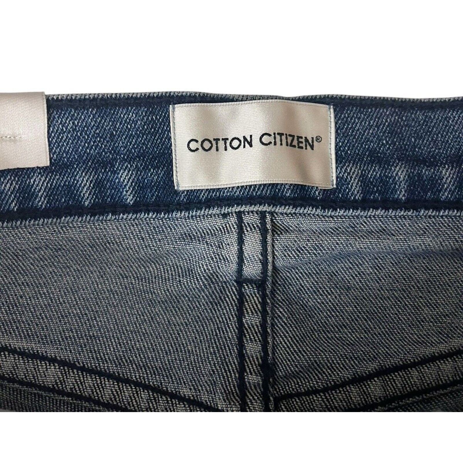 COTTONCITIZEN Cotton Citizen High Split Skinny Leg Frayed Hem Belted sz 27 Size 27" / US 4 / IT 40 - 5 Thumbnail