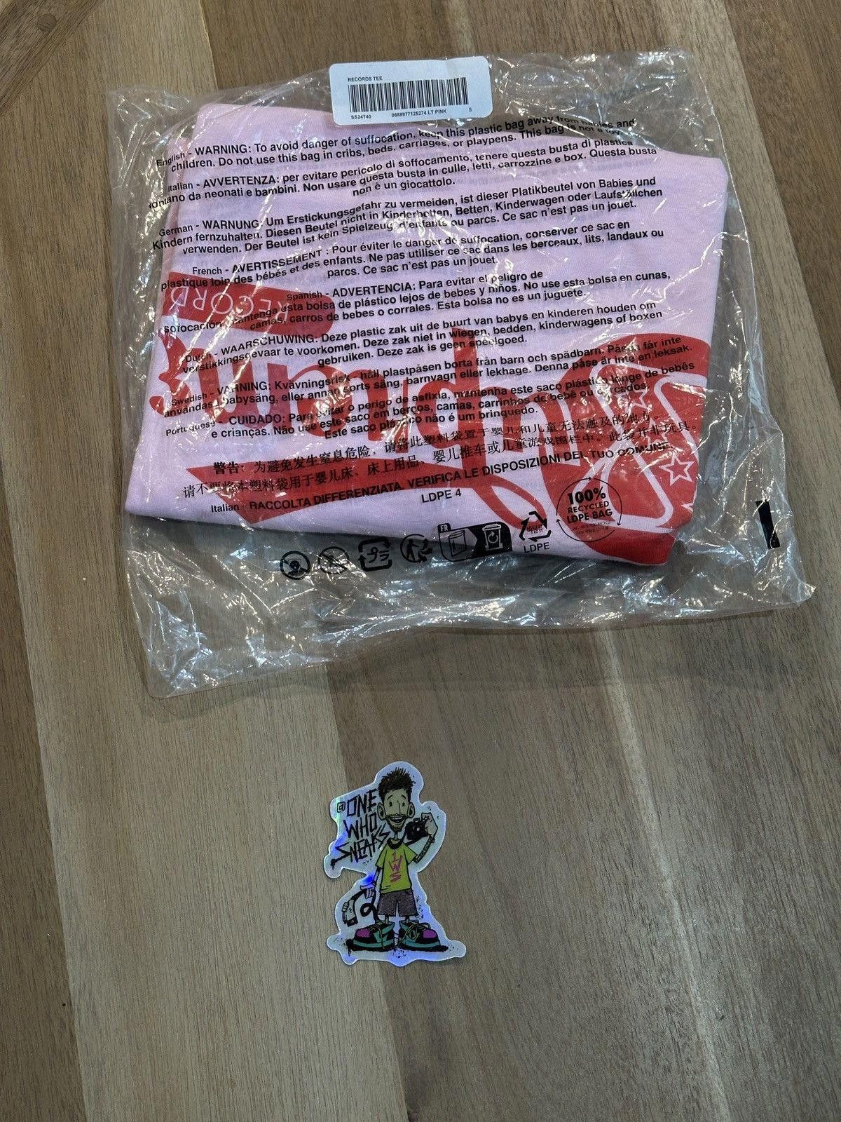 Supreme Supreme Records Tee & Sticker Size Small Size US S / EU 44-46 / 1 - 4 Thumbnail
