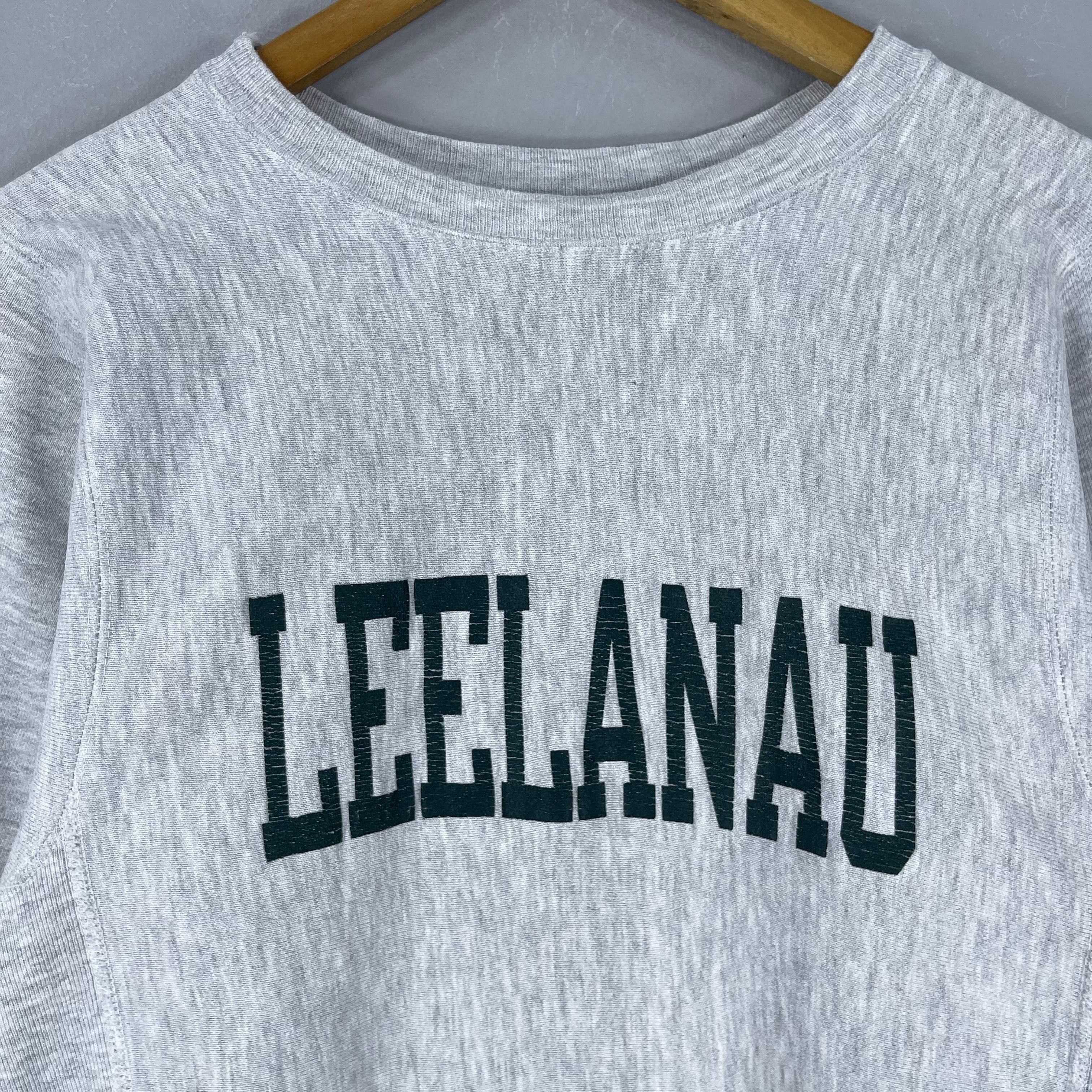 Champion Vintage 90's CHAMPION Reverse Weave LEELANAU Sweatshirt Size US S / EU 44-46 / 1 - 2 Thumbnail