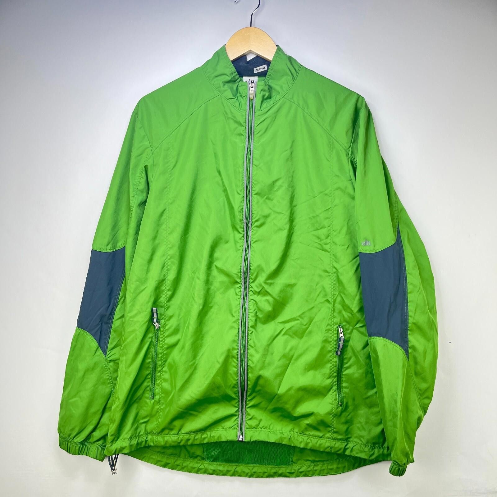 Alo Vintage Alo Yoga Zip-Up Windbreaker Jacket Women’s 2XL Size XXL / US 16-18 / IT 52-54 - 1 Thumbnail