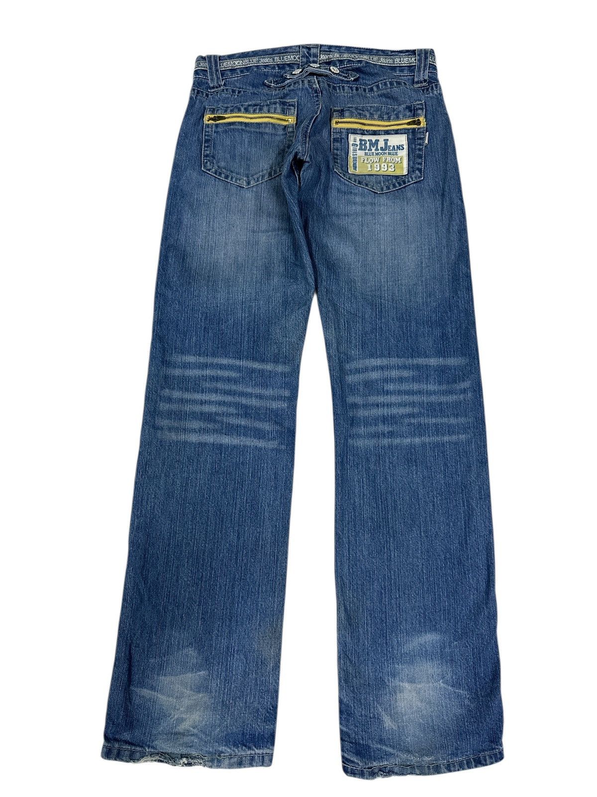 Kapital Twist Legs 💥🎌 Blue Moon Blue Light Washed Twist Legs 💥🎌 Size 30" / US 8 / IT 44 - 2 Thumbnail