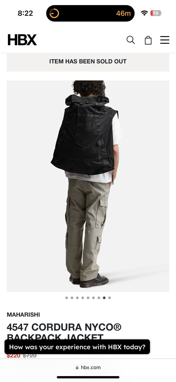 Maharishi Maharishi backpack jacket Size US M / EU 48-50 / 2 - 3 Thumbnail