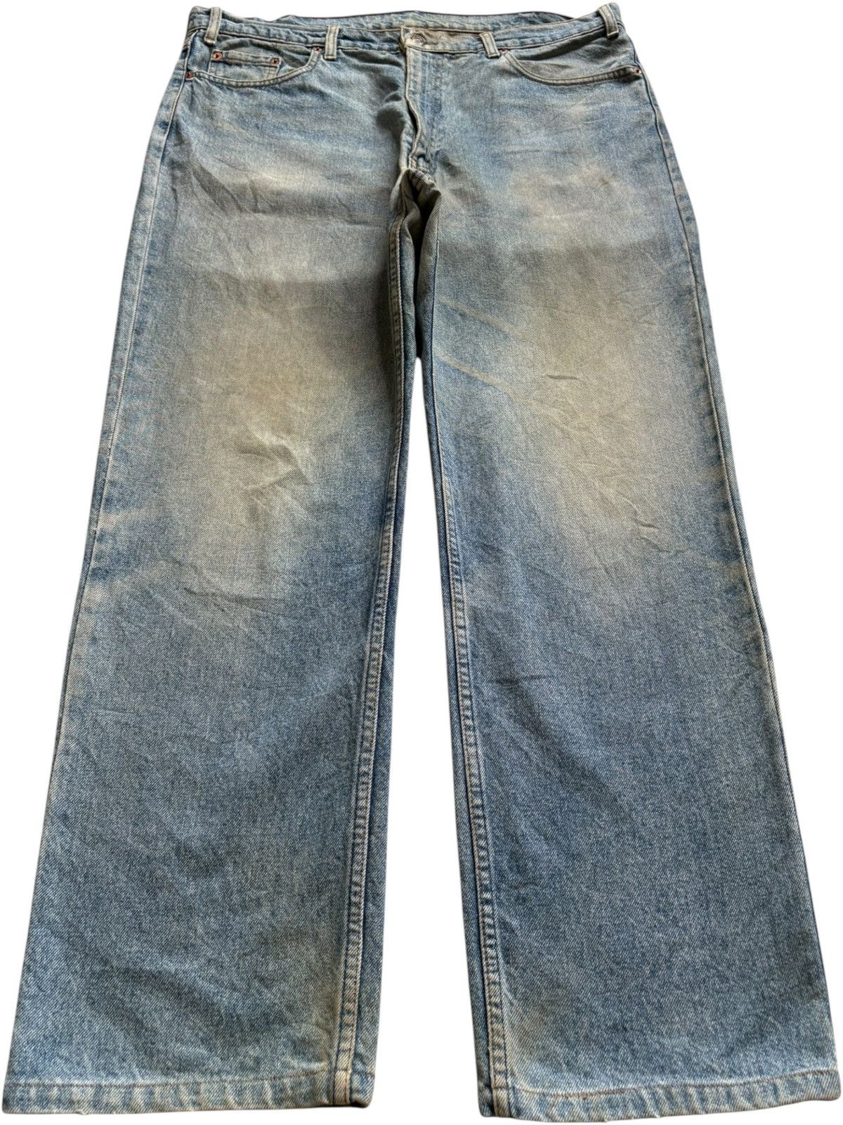 Levi's Vintage 90s Levis 515 Mud Wash Loose Jeans Size US 39 - 1 Thumbnail