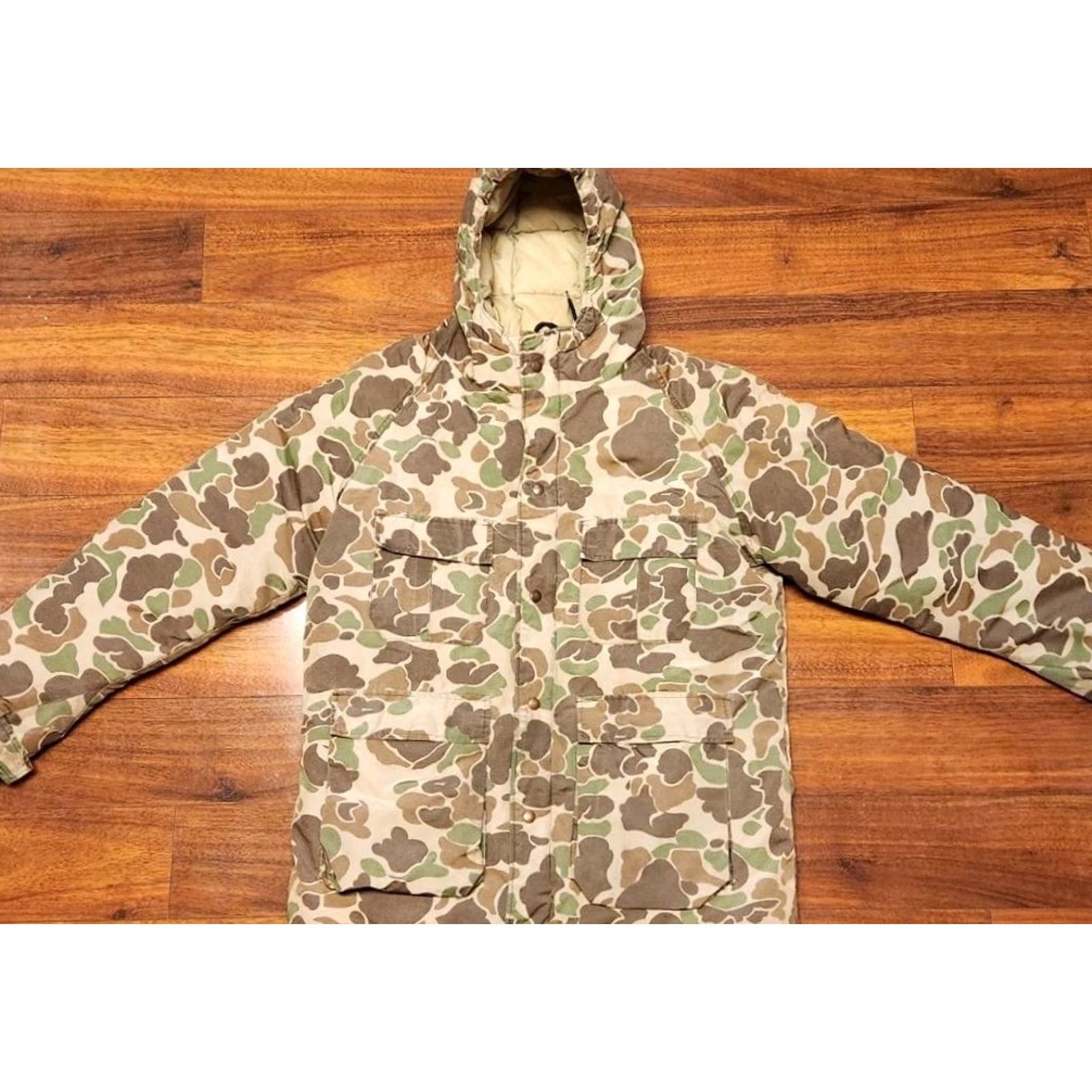 Vintage VINTAGE REDHEAD Puffer Coat FROGSKIN Camo Men L Large Hunting Parka Snap Jacket Vintage Size US L / EU 52-54 / 3 - 5 Thumbnail