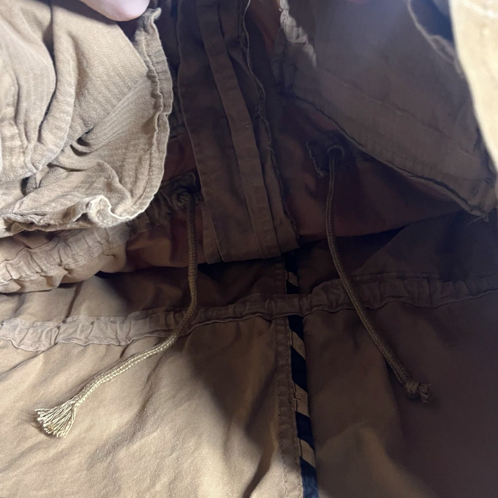 Gap GAP Chore Barn Jacket Women XS Tan Brown Military M65 Full Zip Snap Size XS / US 0-2 / IT 36-38 - 7 Thumbnail