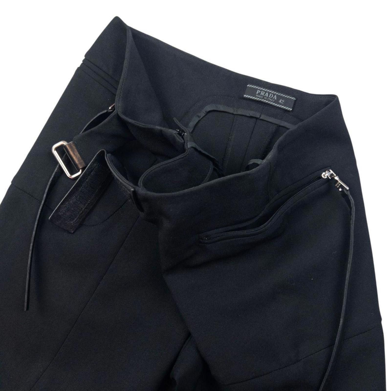 Prada Vintage Prada Stretch Trousers Womens Size W30 Size 42" / US 20 - 5 Thumbnail