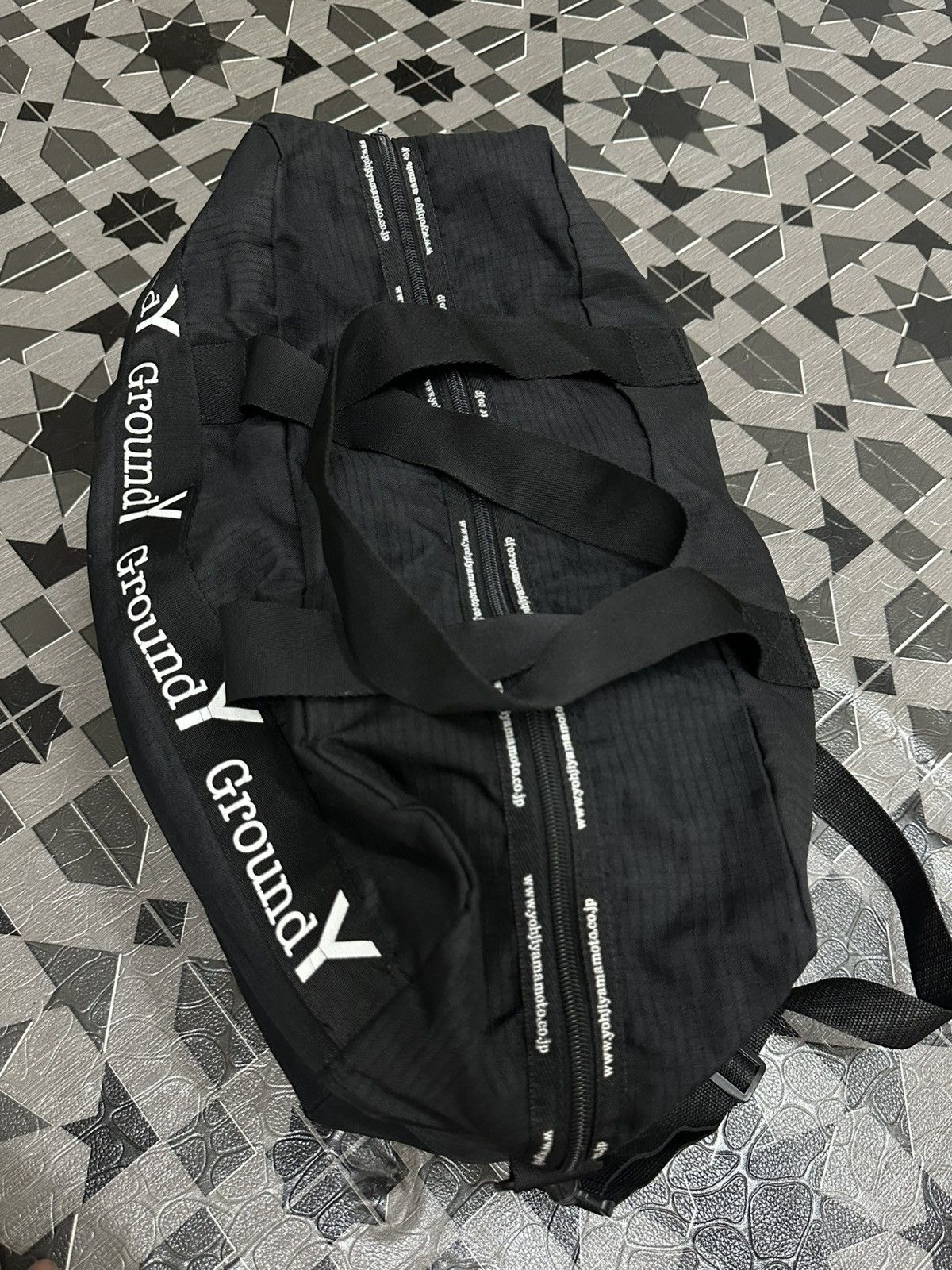 Ground Y GroundY x Yohji Yamamoto Travel/Crossbody Nylon Bag Size ONE SIZE - 10 Thumbnail