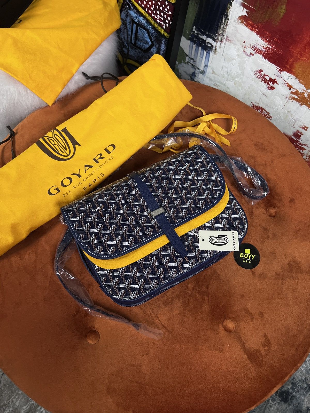 Goyard GOYARD Belvedere MM messenger bag Size ONE SIZE - 2 Thumbnail