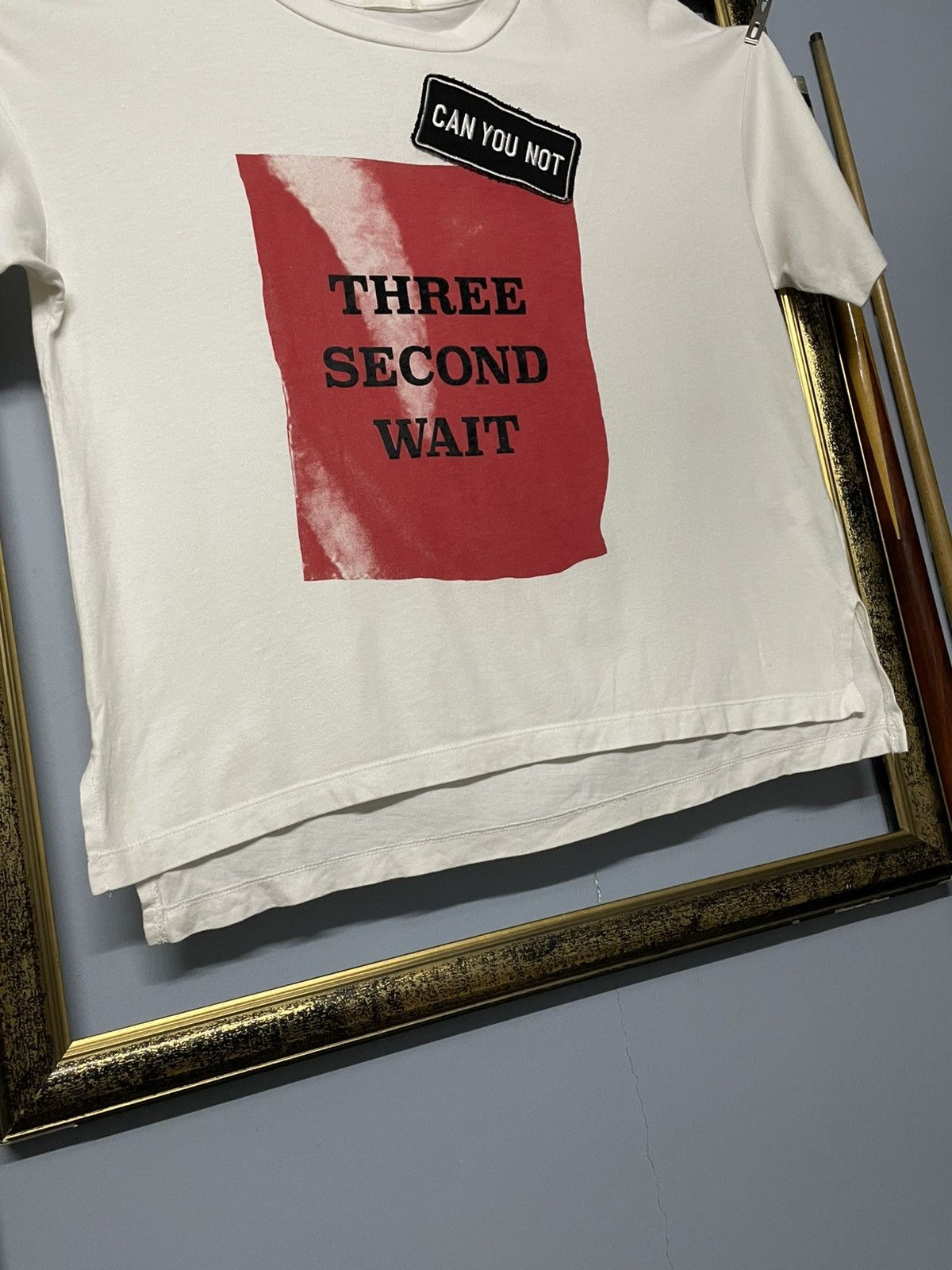 Designer × Japanese Brand × Vintage Japan Designer Gu ‘ Can U not 3 Second Wait ‘ Crooped Top Size US M / EU 48-50 / 2 - 4 Thumbnail