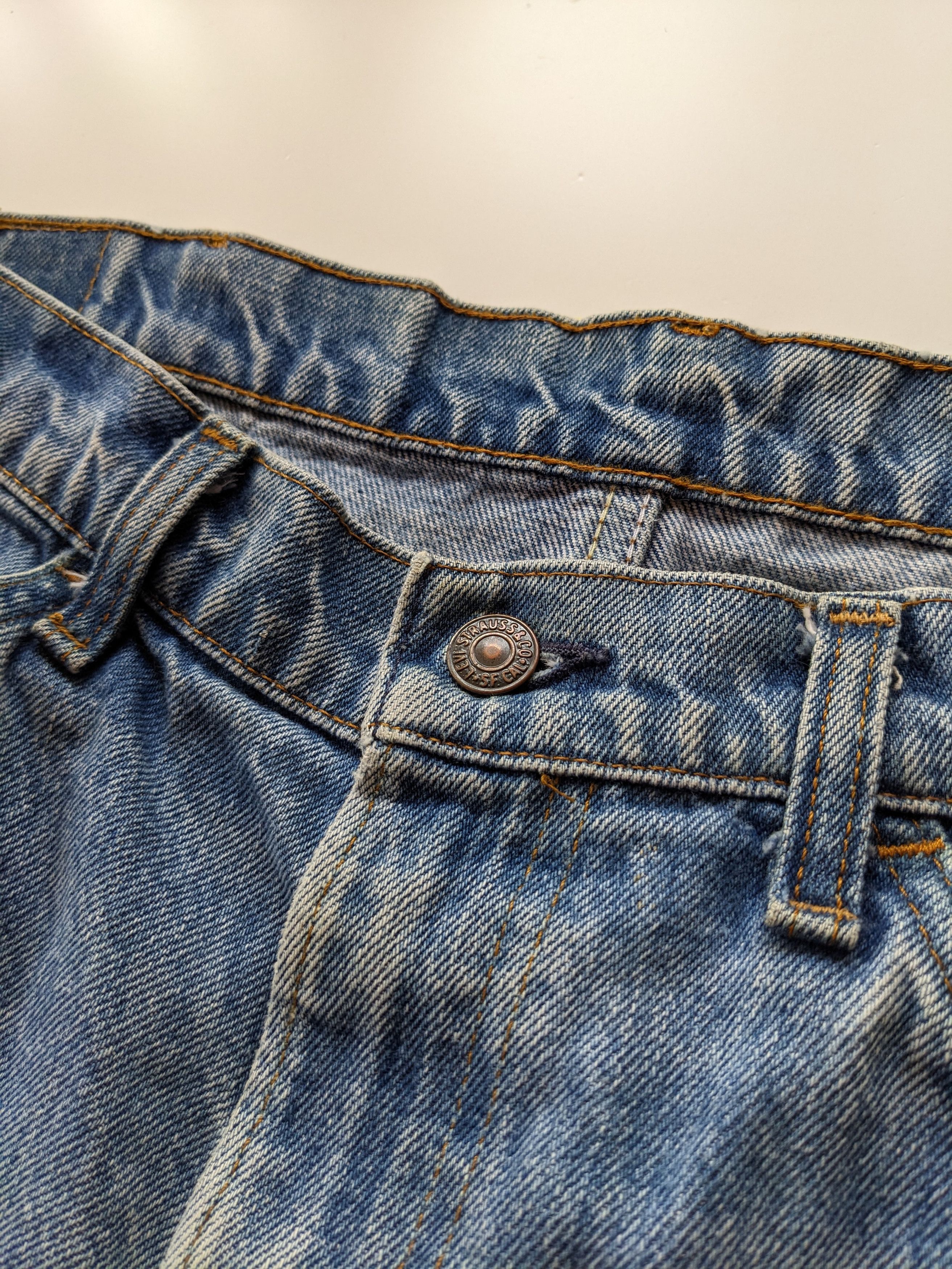 Levi's × Levi's Vintage Clothing Vintage 80s Levi's oren tag Big E shortpant jort Size US 35 - 5 Thumbnail