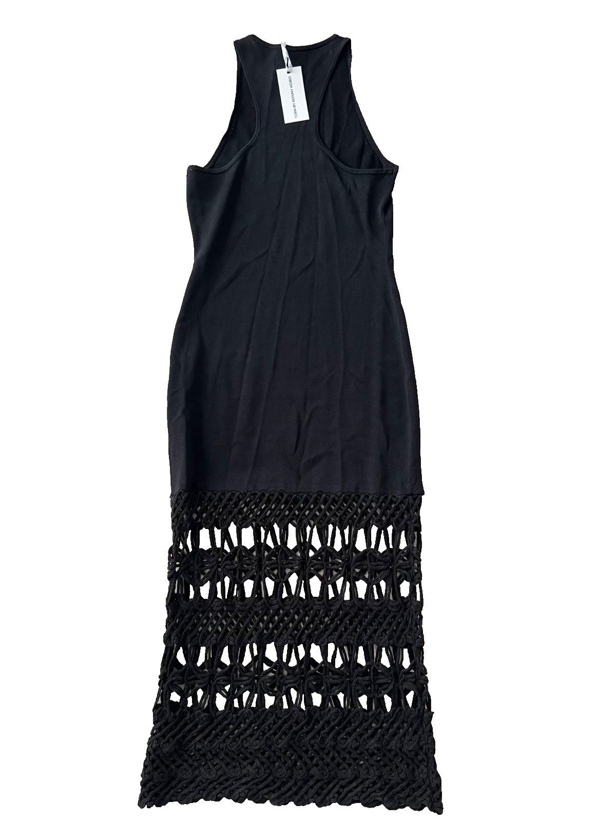 Ronny Kobo Torn by Ronny Kobo Nina Crochet Dress Black ( M ) Size M / US 6-8 / IT 42-44 - 7 Thumbnail