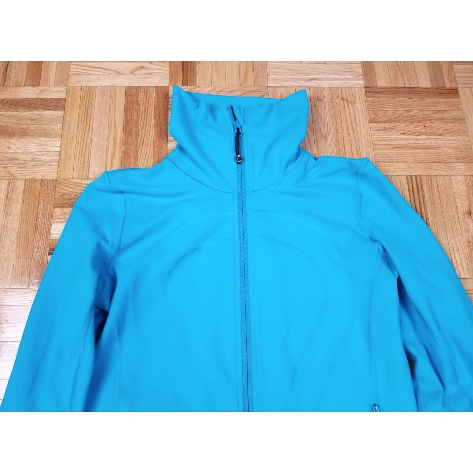 Lululemon LULULEMON DEFINE JACKET WOMEN'S SZ 8 USED BLUE Full Zip Canvas Jacket Size M / US 6-8 / IT 42-44 - 2 Thumbnail